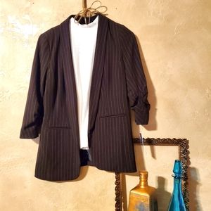 Blazer and shirt combo